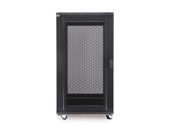 Picture of 22U LINIER® Server Cabinet - Convex/Vented Doors - 24" Depth