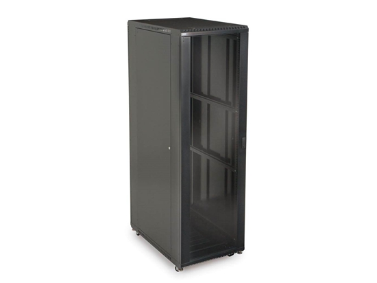 Picture of 42U LINIER® Server Cabinet - Glass/Solid Doors - 36" Depth