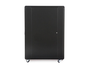 Picture of 27U LINIER® Server Cabinet - Convex/Glass Doors - 36" Depth
