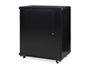 Picture of 22U LINIER® Server Cabinet - Solid/Convex Doors - 36" Depth