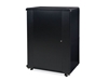 Picture of 27U LINIER® Server Cabinet - Solid/Convex Doors - 36" Depth