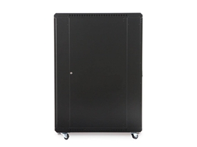 Picture of 27U LINIER® Server Cabinet - Solid/Solid Doors - 36" Depth