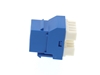 Picture of Blue, 180 Degree, 110 UTP, Qty 50 - CAT6 Keystone Jack Speed Termination