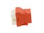 Picture of Orange, 180 Degree, 110 UTP, Qty 50 - CAT6 Keystone Jack Speed Termination
