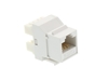 Picture of White, 180 Degree, 110 UTP, Qty 50 - CAT6 Keystone Jack Speed Termination