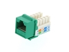 Picture of Green, 90 Degree, 110 UTP, Qty 50 - CAT6 Keystone Jack Speed Termination