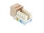 Picture of Ivory, 90 Degree, 110 UTP, Qty 50 - CAT6 Keystone Jack Speed Termination