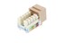 Picture of Ivory, 90 Degree, 110 UTP, Qty 50 - CAT6 Keystone Jack Speed Termination