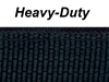 Picture of 12 x 2 Inch Heavy Duty Black Cinch Strap - 2 Pack
