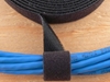 black 3\4 inch hook and loop around cables