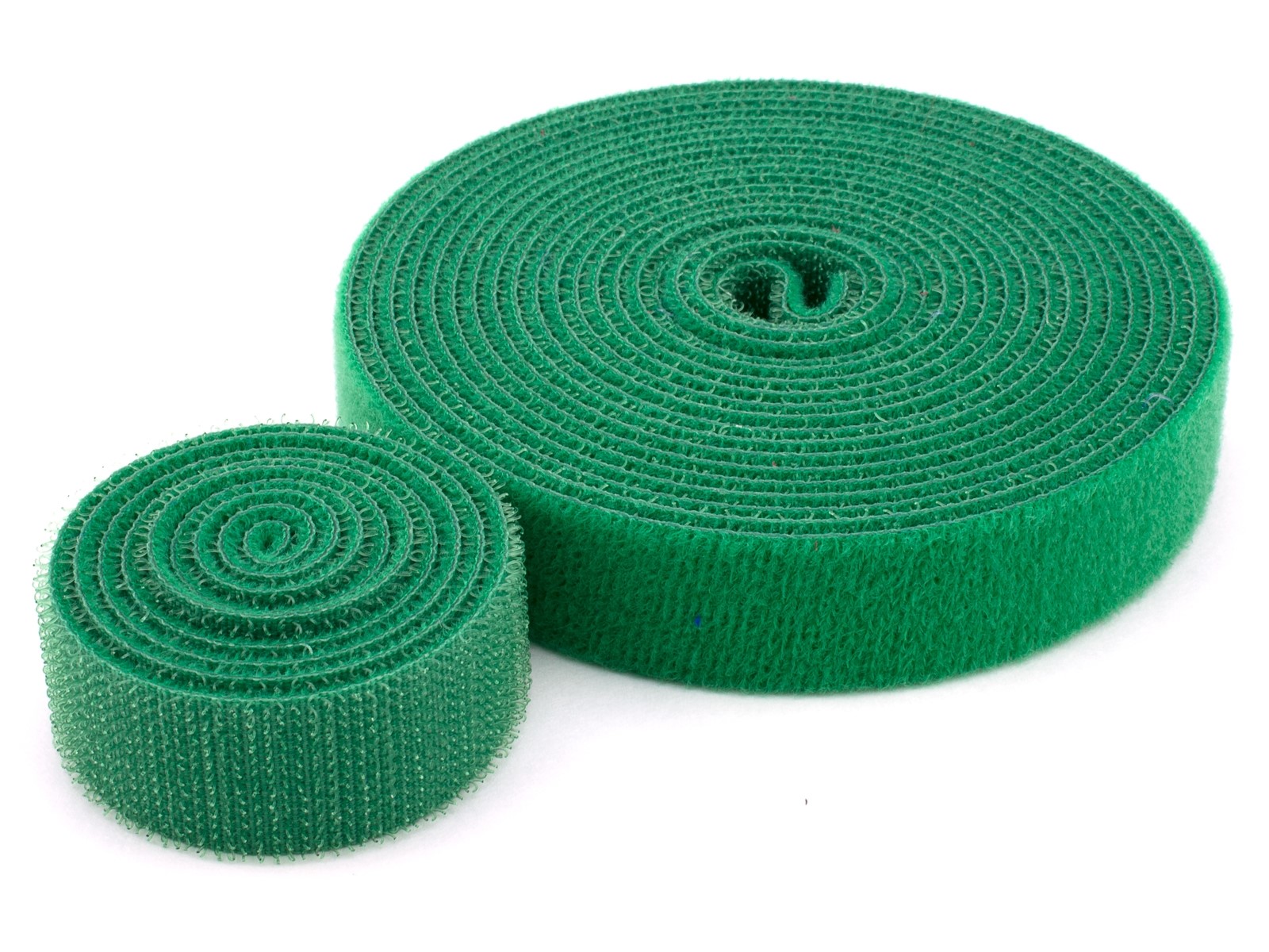 3/4 Inch Continuous Green Hook and Loop Wrap - 5 Yards at Cables N More