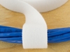 white 3\4 inch hook and loop around cables