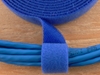 blue 3\4 inch hook and loop around cables