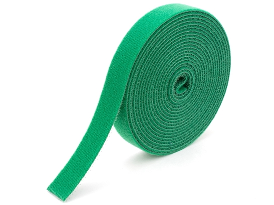 green continuous 3\4 inch hook and loop wrap