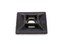 100 pack black 1.25 inch square tie mount