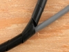 black 1\4 inch spiral wrap around cables