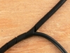 black 1\8 inch spiral wrap around cables