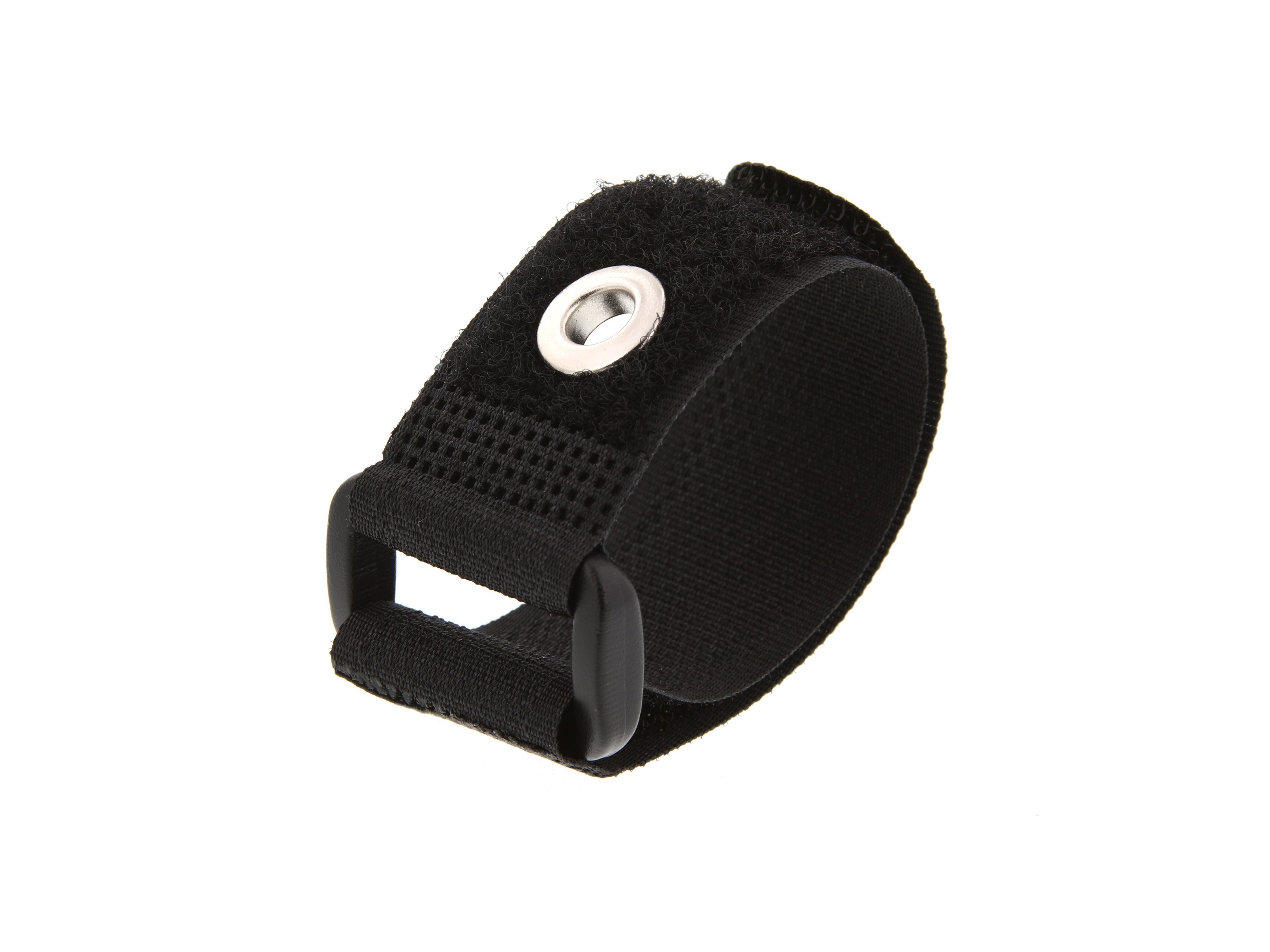 Secure Cable Ties 1 inch Continuous Black Hook and Loop Wrap - 25 Yard