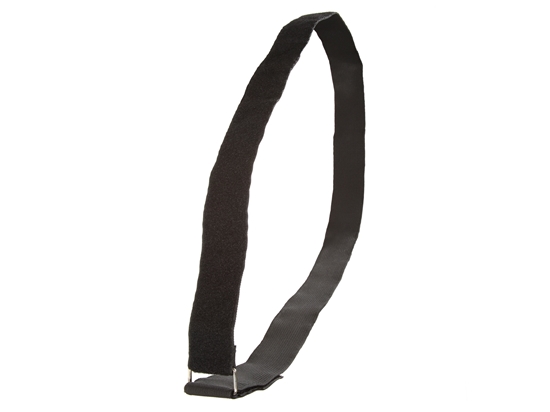 Picture of 60 x 2 Inch Heavy Duty Black Cinch Strap - 2 Pack