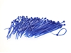 Picture of 6 Inch Blue Miniature Cable Tie - 100 Pack