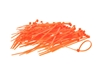 Picture of 8 Inch Fluorescent Orange Miniature Cable Tie - 1000 Pack