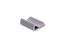 Picture of 28 mm Gray Flat Cable Clamp - 100 Pack