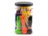 multicolor 4 inch miniture cable tie kit