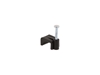 Picture of 10mm Black Flat Nail Cable Clip - 100 Pack