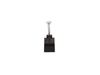 Picture of 10mm Black Flat Nail Cable Clip - 100 Pack