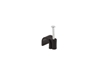 Picture of 7mm Black Round Nail Cable Clip - 100 Pack