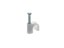 Picture of 7mm White Round Nail Cable Clip - 100 Pack