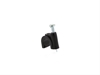 Picture of 8mm Black Round Nail Cable Clip - 100 Pack