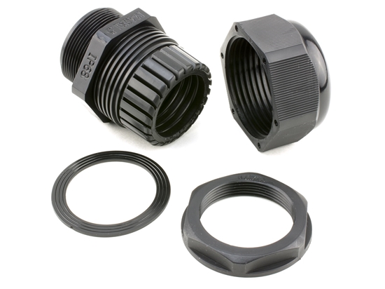32mm black cable gland