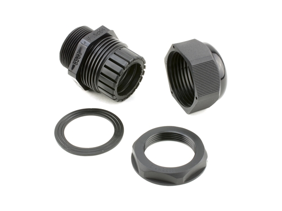 1\2 inch black cable gland