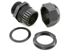 1 inch black cable gland