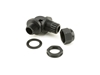 1\2 inch black right angle cable gland