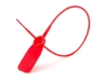 red 12 inch standard pull tight plastic seal