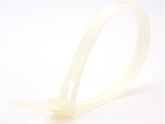 natural 19 inch standard releaseable cable tie