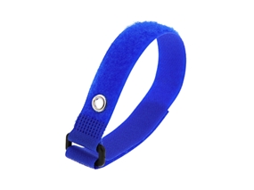 Picture of 12 Inch Blue Cinch Strap with Eyelet - 5 Pack