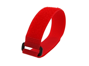 Picture of 12 x 1 Inch Red Cinch Strap - 5 Pack