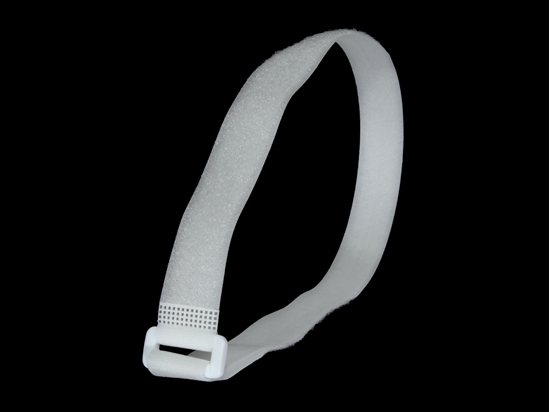Picture of 30 x 1 Inch White Cinch Straps - 5 Pack