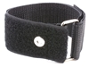 black heavy duty 12 x 1.5 inch cinch strap with eyelet