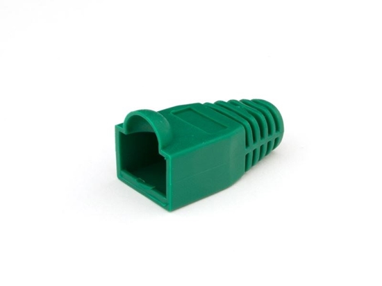 Picture of RJ45 Green Snagless Boot Protector - 100 Pack