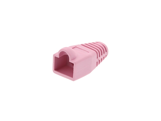 Picture of RJ45 Pink Snagless Boot Protector - 100 Pack