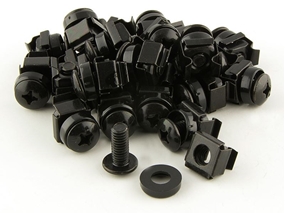 Picture of M6 Cage Nuts and Mounting Screws for Racks - 25 pack