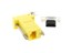 Picture of Modular Adapter Kit - DB9 Female to RJ45 - Yellow