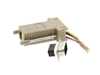 Picture of Modular Adapter Kit - DB9 Male to RJ11 / RJ12 - Beige