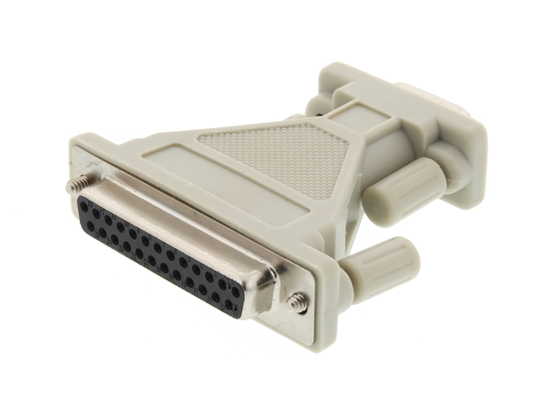 Picture of Serial / Parallel Adapter - DB9 Male to DB25 Female