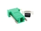 Picture of Modular Adapter Kit - DB9 Male to RJ45 - Green