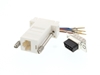 Picture of Modular Adapter Kit - DB9 Male to RJ45 - White